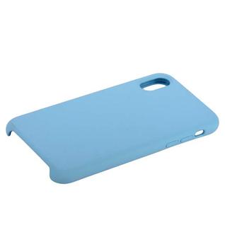 Чехол-накладка силиконовый COTEetCI Liquid Silicone Case для iPhone XS/ X (5.8") CS8012-LB Голубой