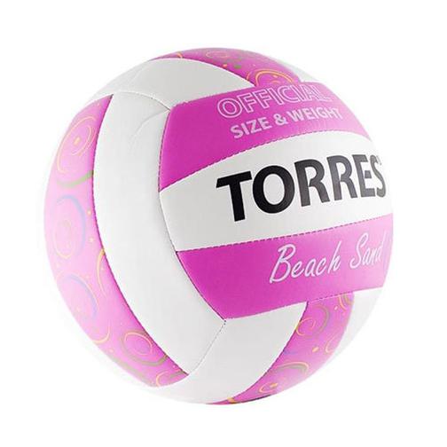 Мяч в/б Torres Beach Sand Pink, р.5, синт. кожа 42373156