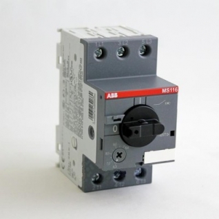 Автоматический выключатель защиты двигателя MS-116-0.4 50kA ABB 1SAM250000R1003