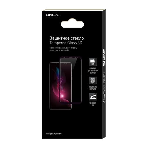 Защитное стекло Onext для телефона Sony Xperia XA1, 3D, черное 40783716