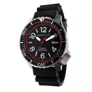 Часы Momentum Torpedo Blast красный (каучук) Momentum by St. Moritz Watch Corp
