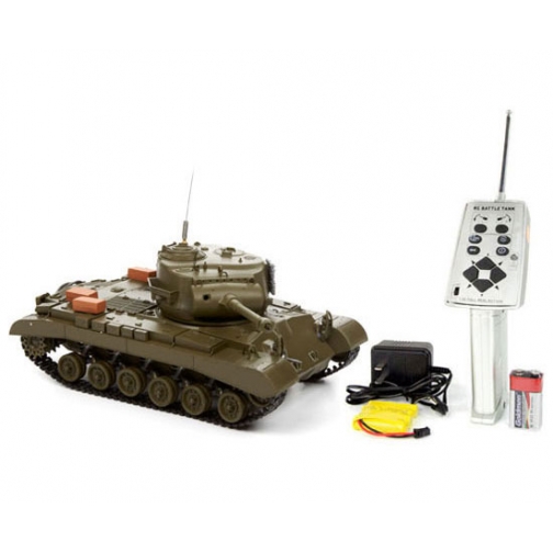 Радиоуправляемый танк M26 Pershing (на аккум., свет, звук), 1:30 37741693 5