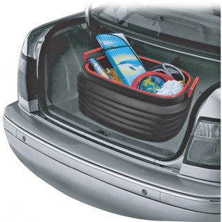 Органайзер в багажник автомобиля Autolux A15-1503-C (50х34х12~30 см, складываемый пластиковый)