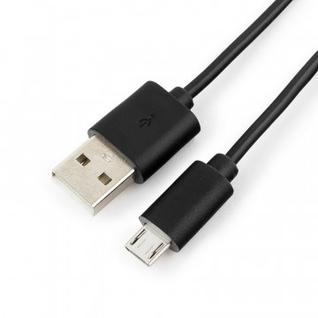 Кабель USB 2.0 - micro USB, M/M, 1.8 м, Cablexpert, черный,CC-mUSB2-AMBM-6