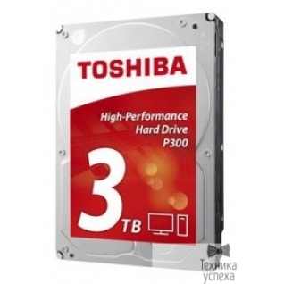 Toshiba 3TB Toshiba P300 (HDWD130EZSTA) SATA 6.0Gb/s, 7200 rpm, 64Mb buffer, 3.5"