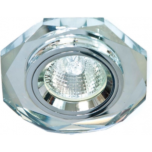 Встраиваемый светильник Feron 8020-2 MR16 50W G5.3 серебро 8184957