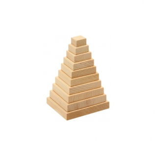 Деревянная пирамидка" Квадрат" Пелси