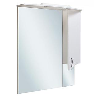 Шкаф зеркальный для ванной Runo Севилья 95 Белый Правый