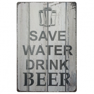 Табличка Save Water "Drink Beer"