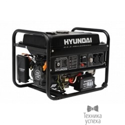 Hyundai HYUNDAI HHY 3000FE Генератор бензиновый двигатель HYUNDAI IC210 4-х такт, 7,0 л.с., 208 см3, max 3,0 кВт/ nom 2,6кВт, 230B/50 Гц, запуск ручной/электро, 45кг 5797215