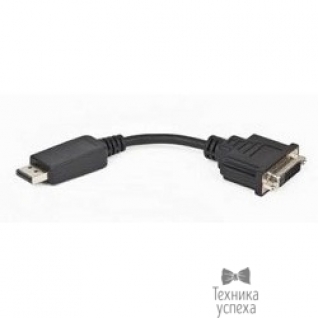 Gembird Gembird Переходник DisplayPort - DVI , 20M/19F, пакет черный A-DPM-DVIF-002