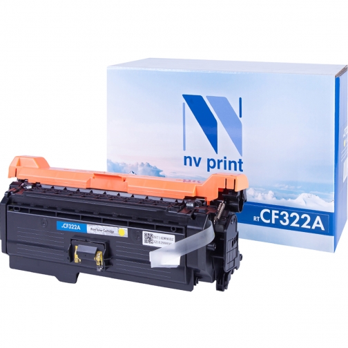 Совместимый картридж NV Print NV-НР CF322A Yellow (NV-CF322AY) для HP LaserJet Color M680dn, M680f, M680z 21766-02 37133286