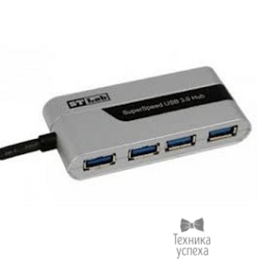 STLab ST-Lab U760 RTL Hub 4 ports, USB 3.0, Gray 5800410
