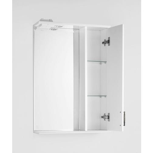 Зеркальный шкаф Style Line Олеандр-2 55/С, белый 42403332 2