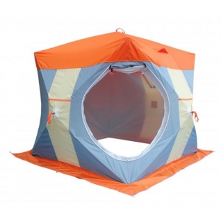 Нельма Куб-2 Люкс палатка для зимней рыбалки с внутренним тентом