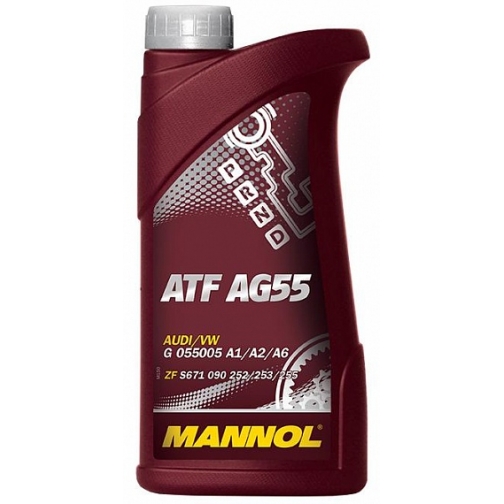 Трансмиссионное масло Mannol ATF AG55 1л 37646441