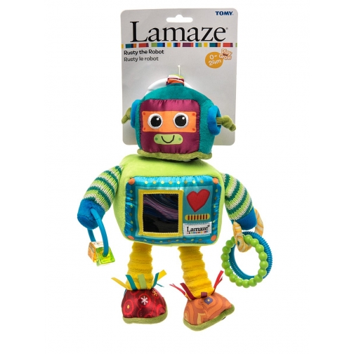 Погремушка-шуршалка Lamaze - Робот Расти, с подвеской Tomy 37724859 3