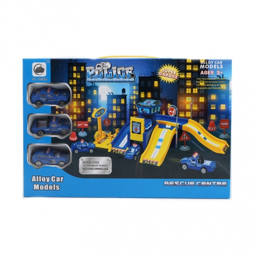 Игровой набор Super Garage - Полиция Shantou 37719410