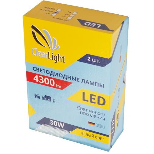 Лампа LED Clearlight H3 4300 lm 2 шт. CLLED43H3 ClearLight 9065218 1