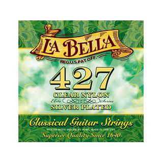 Струны для классической гитары La Bella 427, нейлон, посеребреная медь
