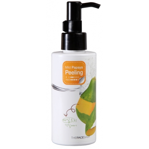 THE FACE SHOP - Пилинг-скатка для лица с экстрактом папайи Mild Papaya Peeling 37692363