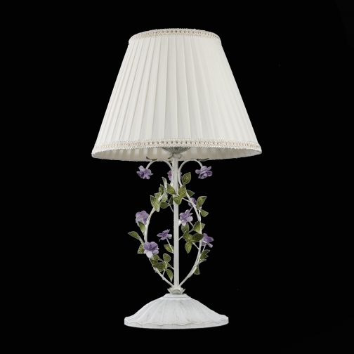 Настольная лампа St Luce Белый с золотом, зеленый, розовый/Белый E27 1*60W 37397623 1