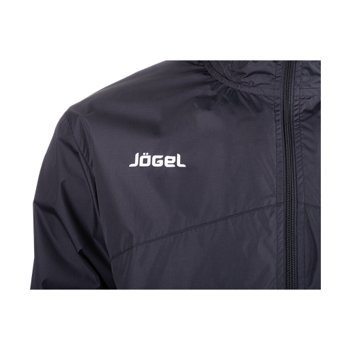Куртка ветрозащитная детская Jögel Jsj-2601-061, полиэстер, черный/белый размер YL 42222219