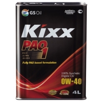Моторное масло KIXX PAO 1 SN/CF 0W40 4л