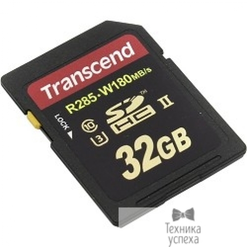 Transcend Micro SecureDigital 32Gb Transcend TS32GSD2U3 MicroSDHC Class10, UHS-II U3 9251776