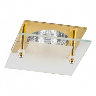 Встраиваемый светильник Feron BS3159-P2-8 MR16 50W G5.3 золото