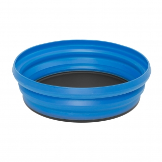 Складная силиконовая тарелка с жестким дном Sea to Summit X-Bowl Blue
