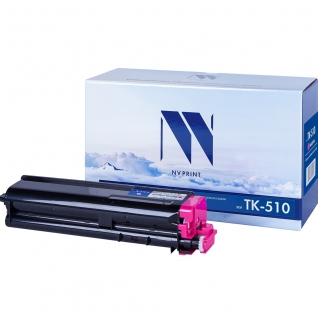 Совместимый картридж NV Print NV-TK-510 Magenta (NV-TK510M) для Kyocera FS-C5020N, 5025N, 5030N 21499-02