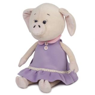 Мягкая игрушка "Свинка Наденька" в платье, 20 см Maxitoys