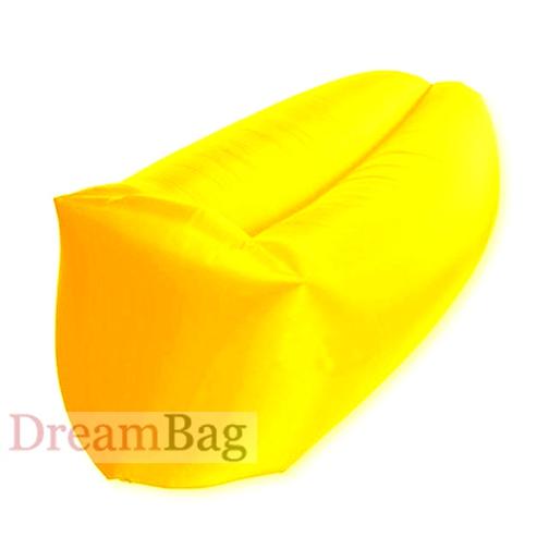 Надувной лежак AirPuf Желтый DreamBag 39680161 4