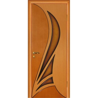 Дверное полотно МариаМ Корона ПУ лак глухое 550-900 мм
