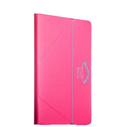 Чехол iBacks Inherent VV Structure Leather Case для iPad Air 2 (ip60134) Rose Red Розовый 42530457