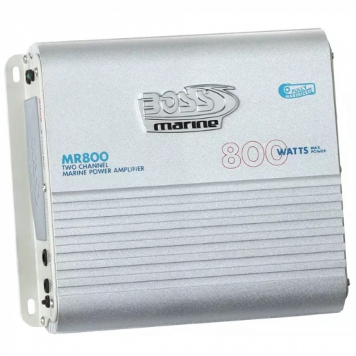 Усилитель 2-канальный Boss Marine 2x 400 Вт макс на 2 Ом (BAM-MR800 (СК/09493)) 6821727