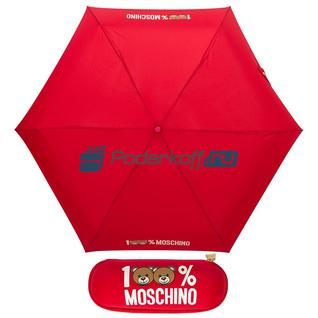 Зонт складной "100% Moschinо мини", красный