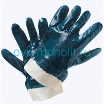 Перчатки с нитриловым покрытием (манжет - крага)