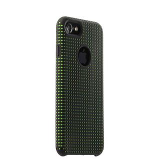 Чехол-накладка силиконовый COTEetCI Vogue Silicone Case для iPhone 8/ 7 (4.7) CS7023-BK-GR Черный/ Зеленый