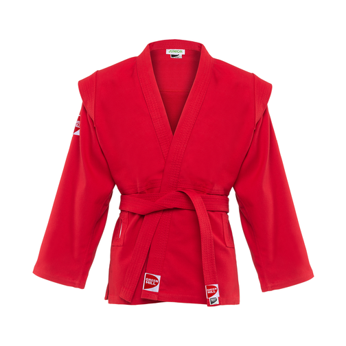 Куртка для самбо Green Hill Junior Scj-2201, красный, р.1/140 42219912 1