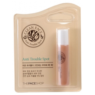 Косметика THE FACE SHOP- Антибактериальный карандаш для проблемных участков кожи Face Clean Anti Trouble Spot