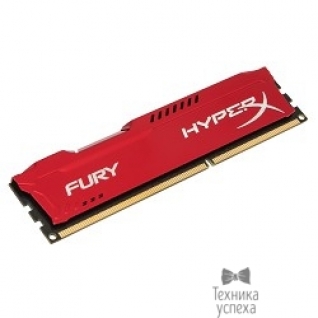 Kingston Kingston DDR3 DIMM 4GB (PC3-12800) 1600MHz HX316C10FR/4 HyperX Fury Red Series CL10