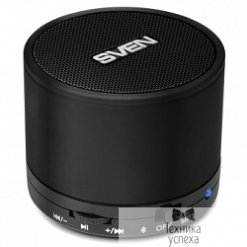 Sven SVEN PS-45BL черный AUX, Bluetooth, FM-радио, microSD 6867299