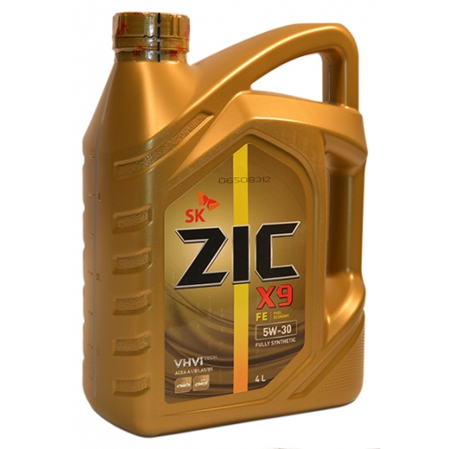 Моторное масло ZIC X9 FE 5W30 4л 5921554