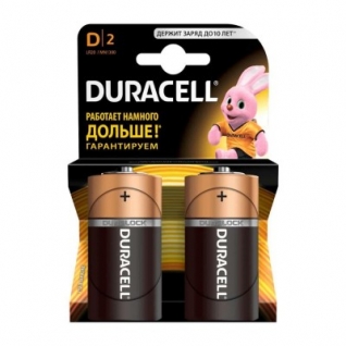 Батарейка D Duracell LR20 BL2