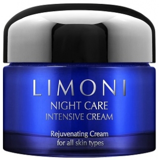 Косметика LIMONI - Крем для лица ночной восстанавливающий LIMONI NIGHT CARE INTENSIVE CREAM