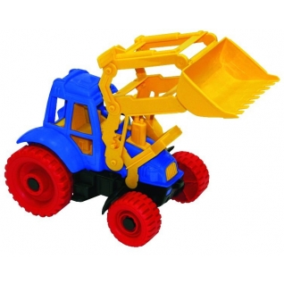 Пластиковая игрушка "Трактор с ковшом" Нордпласт