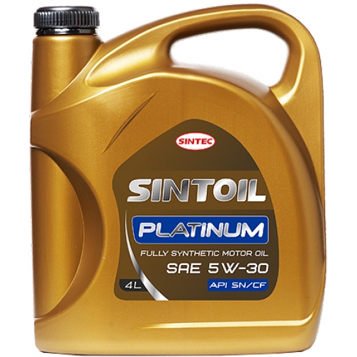 Моторное масло Sintoil Platinum 5W30 4л 37681258