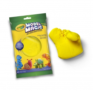 Застывающий пластилин Model Magic, желтый, 113 гр. Crayola